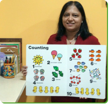 Learning Counting 
Using illustrations